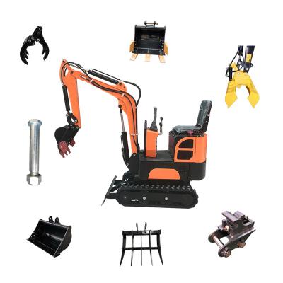 China Farm China Mini Cheap Optional Attachments Hydraulic Crawler Farm Excavator With Aguer Drill for sale