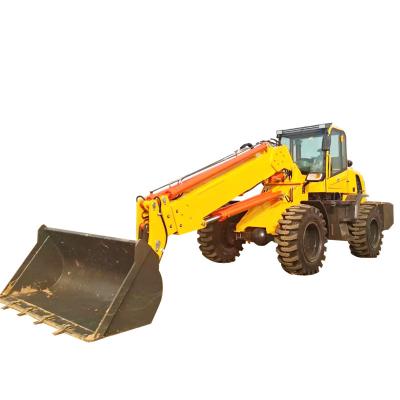 China Farm Competitive Price 3 Ton Loading 4 Wheel Steering Telescopic Boom Wheel Loader rcm loader CE EPA EURO 5 for sale