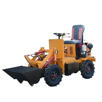 China Farm China Mini New Design Radlader Front End 0.8 T Rcm Loader With Bucket For Garden Farm Use for sale