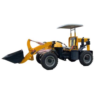 China Farm High Quality Chinese Farm Micro Wheel Rcm Loader Cheap Price With Vacuum Tyre 22hp Wheel Loaders Mini for sale