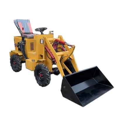 China Farm China Mini New 1.3 T Rcm Loader With Bucket 1.3 ton Small Wheel Loaders with Diesel Engine for sale for sale