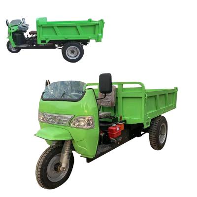 China Farm China Manufacturer Cheap Price Large Capacity Mini Hydraulic Lift Carriage Electric Motorized Tricycle With Dumper For Cargo for sale