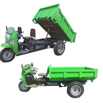 China Mini Dump Dumper Trucks 3 Ton Electric Motorized Transport For Agricultural Mine Cargo 3000kg Farm Tricycle 3 Wheels for sale