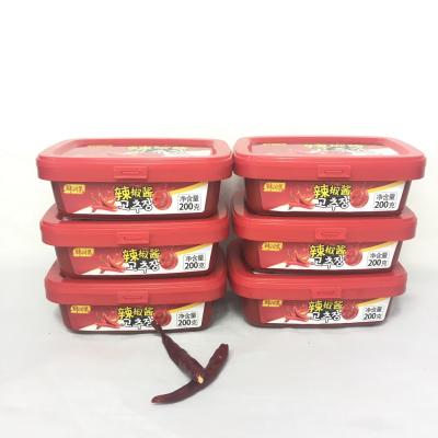 China Korean Product Light Red Pepper Paste BBQ Food Kimchi Sweet Spicy Sauce for sale