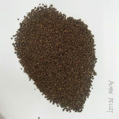 China Pork acorn or acorn meal pellet for animal feed and a coloraid for textile dyes for sale