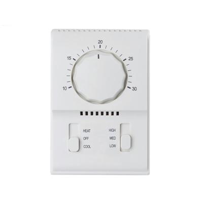 China Fan Coil Fan Coil Air Conditioner HVAC Room Minimalist Wholesale Fan Speed ​​Temperature Control Thermostat for sale