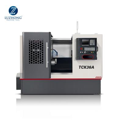 China Multi Purpose Metal Working Economical Hot Sale Horizontal Rotating CNC Lathe TCK36A Teach CNC Lathes for sale