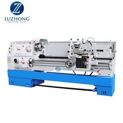 China 210mm good quality horizontal metal lathe machine CA6250B Gap bed lathe machine in china for sale