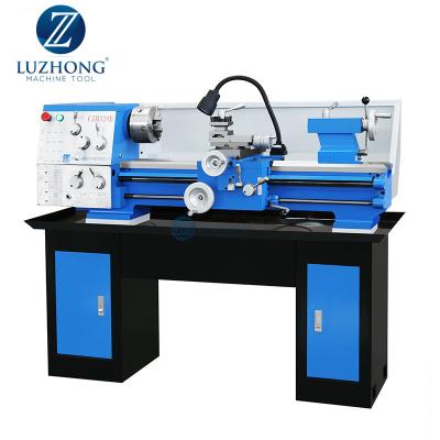 China Factory Sale Mini Precision Metal Lathe Machine CJM320 Manual Mini Lathe Turning Machine for sale