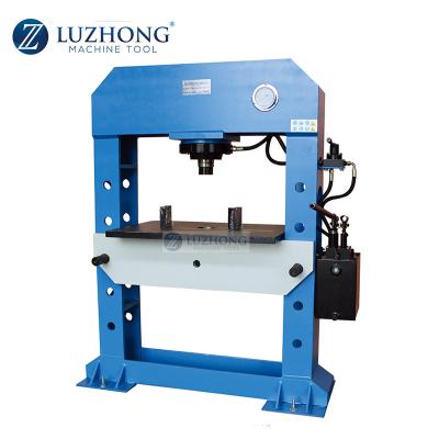 China Hot Selling Manual Hydraulic Metal Sheet Press Machine HP-100S Hydraulic Hand Press Steel Forming Machine for sale