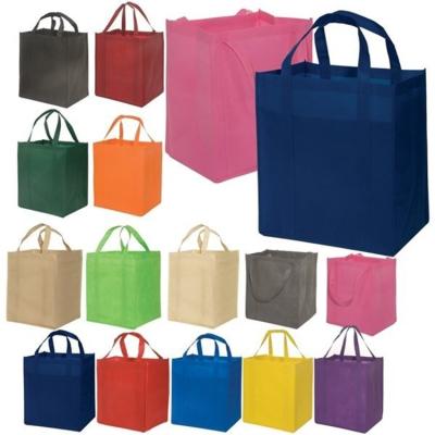 China Custom Made High Quality Heavy Duty Non Woven Tote Bag Multi Color Eco Friendly, Non Woven Sack Shopping Bag for sale