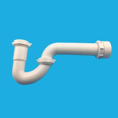 China Disposable Sink Waste Drain, Tubing Trap, P-Bent Sewer for sale