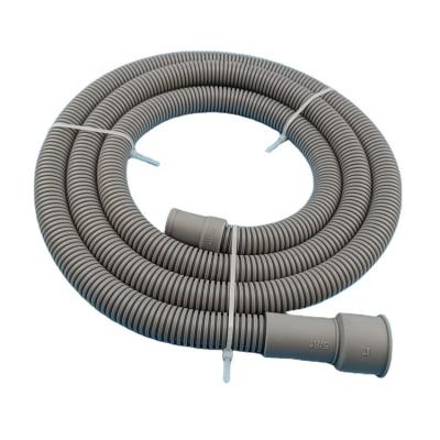 China Commercial 2M Drain Hose Extension Corrugated Discharge Hose For Washing Machine Dishwasher for sale