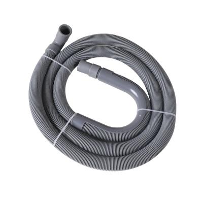 China Commercial Discharge Hose Drain Extension Corrugated Outlet Hose For Washing Machine for sale