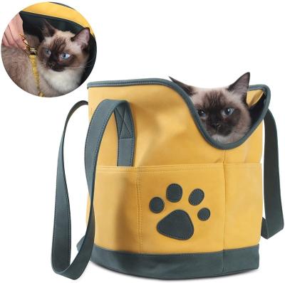 China FREE SAMPLE Portable Pet Tote Carrier Cat Carrier Bag Viable With Multiple Storage Pockets Organizer for sale