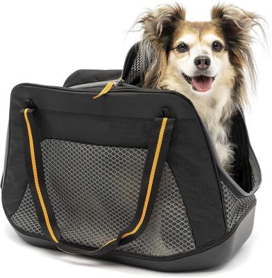 China FREE SAMPLE Sustainable Dog Carrier Soft Sided Duffle Bag Pet Carrier Bag Carrier For Dogs Water Resistant for sale