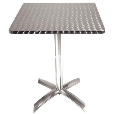 China Eco-friendly outdoor stainless steel aluminum folding table. for sale