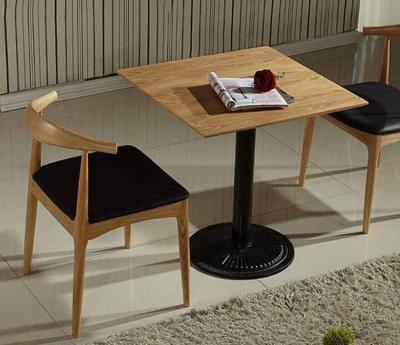 China Eco - Friendly Panel Dining Table For HK Cafe for sale