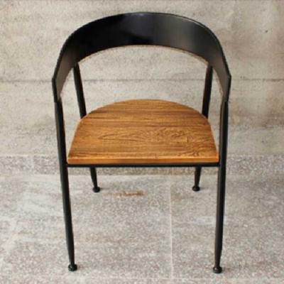 China Custom USA Vintage Round Iron Chair Product USA Round Iron Frame Chair for sale