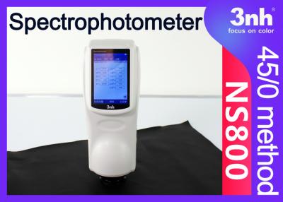 China USA malen zusammenpassendes Spektrofotometerkolorimeter NS800 mit 400~700nm Wellenlängenbereich zu verkaufen