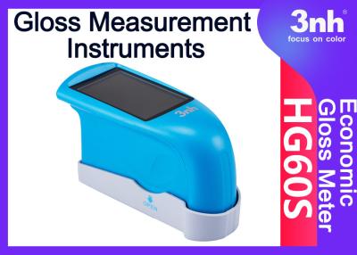 China 60 ° USB / RS-232 Gloss Measurement Instruments Glass Marble Plastic Paint Film Gloss Reader HG60S for sale