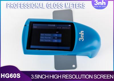 China TFT 3.5 Inch Display 3NH Paint Printing Inks Professional Gloss Meters HG60S  Under CIE C Light Source for sale