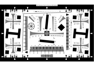 China Digitalkamera-Entschließungs-Diagramm-Fotopapier-Material 3NH ISO 12233 erhöht zu verkaufen