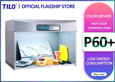 China P60+  TILO Electrical Color Matching Light Box Colour Viewing Cabinet With D65 TL84 UV F 6 Light Sources for sale