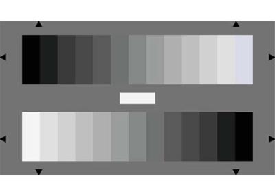 China Hdtv-Klotz. Gray Scale Test Chart, 13 Schritte, Kontrast1:200 YE0223 Halbtonwiedergabe-Bewertungs-Diagramm zu verkaufen