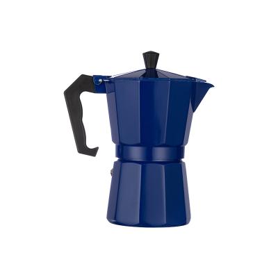 China Hotel 1/2/3/4/6/9/12cups Aluminum Metal Moka Pot Coffee Maker Espresso Coffee Maker for sale