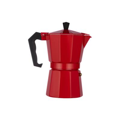 China Hotel 3/6/9 Cup Italian Coffee Maker Gas Coffee Maker For Home/Outdoor for sale