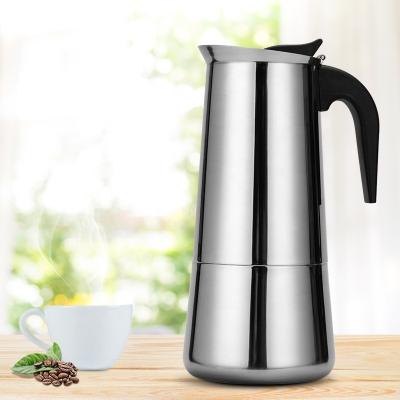 China Hotel Coffee Maker 2/4/6/9/12cup Gas Hot Selling Italian High Quality Coffee Maker For Home/Outdoor for sale