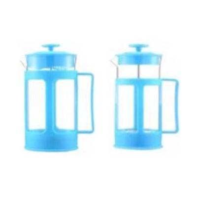 China Hot Selling Plastic French Tea Maker Stocked Glass Press Coffee Maker for sale