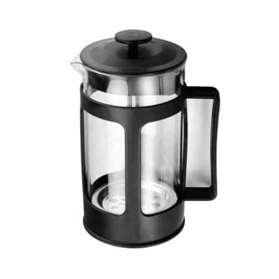 China Fashionable Wholesale Reusable French Press 350ML Coffee Maker Stocked Innovation Glass for sale