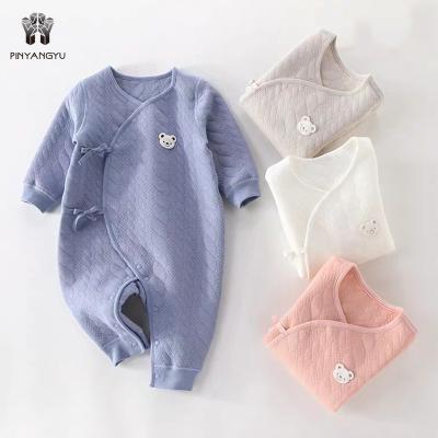 China 100% Cotton Fashion Girls Rompers Newborn Clothes 0-3 Months Newborn Summer Baby Clothes for sale