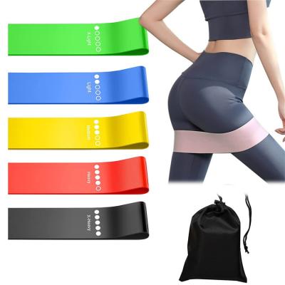 China Custom Logo Adjustable Elastic Wrist Yoga Exercise Band Gym Set Logo Ejercicio Fitness Stretch Band Liga Para Hacer Ejercicios Bande De Sport for sale