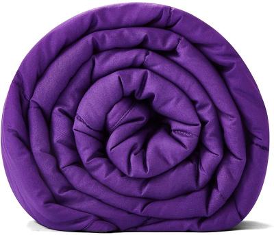 China Therapy Wholesale price super soft glass beads therapy portable adult heavy weighted blanket for sale