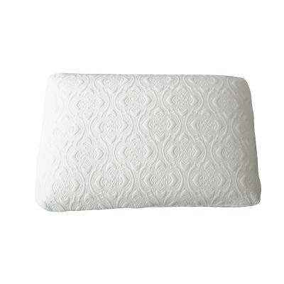 China Custom Ergonomic Massage Memory Polyester Cover Soft Latex Pillow for sale