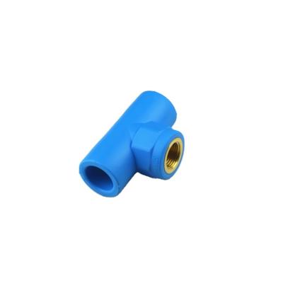 China Factory direct sales luxury thickened inner PPR double bend elbow PPR pipe fittings thread double united elbow for sale