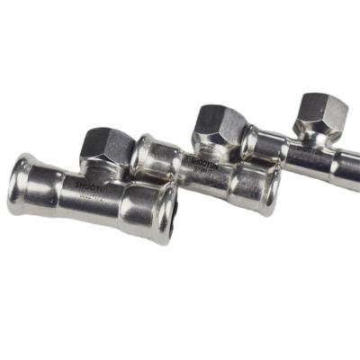 China Luxury High Quality 304 Stainless Steel Pipe Thread Fitting Connector Internal Interface for sale