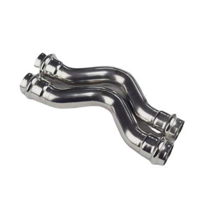 China Luxury European Standard Stainless Steel Pipe Pipe Fittings Bridge for sale