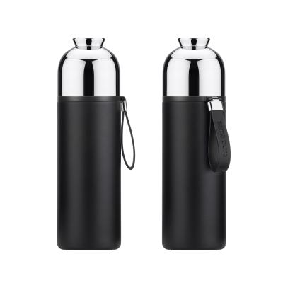 China Portable Magnetic Filter Double Wall Glass Tea Infuser Water Bottle ODM for sale