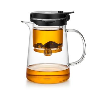 China Chinesische Blühende Lockerblätter Kräuter Teekanne Infuser 1l Teebrau zu verkaufen