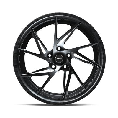 China ZMXX aluminum alloy carbon fiber application to Land Rover carbon fiber wheel for sale