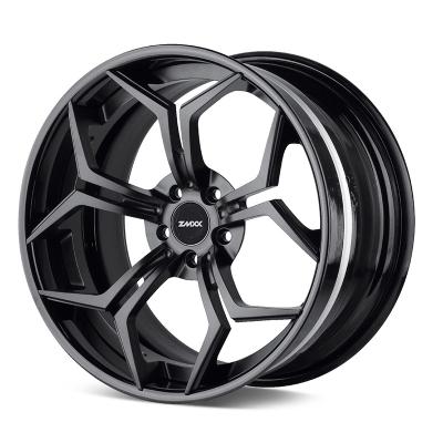 China ZMXX 3 Piece 18-26 Inch Aluminum Custom Color Car Forged Wheels For Lexcus BMW Benz Land Rover 26 Inch Aluminum Alloy Rims for sale