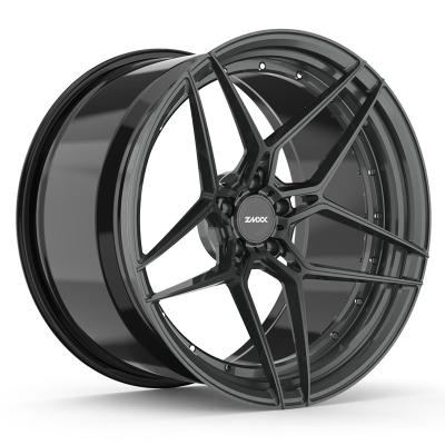 China Aluminum Alloy ZMXX Alloy Wheels 26 Inch Forged Wheels 18 Inch 26 Inch PCD 5*114.3 20 Inch 19 Inch Car Rims for sale