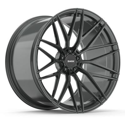 China ZMXX Aluminum Alloy 24 Inch Monoblock Wheels 5*114.3 Car Forged Wheels 24 Inch -26 Custom Aluminum Alloy Rims Forged Wheels for sale