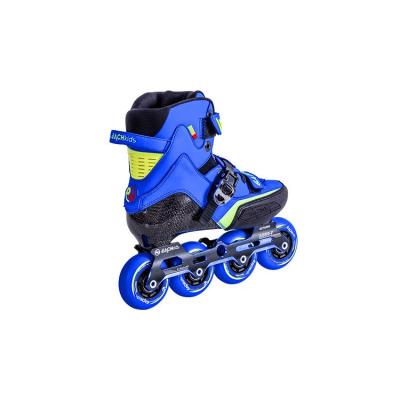 China PU Wholesale 82A High Bounce Wheels Roller Skate Adjustable Instant Flashing Inline Shoe For Kids for sale