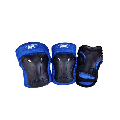 China Supply Wholesale Sports Protective Adjustable Roller Skating Protective Recycling Children Knee Pads Professional Nylon And Cotton Protective Hard Shell for sale