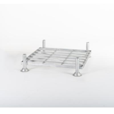 China Folding Shelving Rack Storage Rack Shelf Steel Pallet Pallet With Wheels for sale